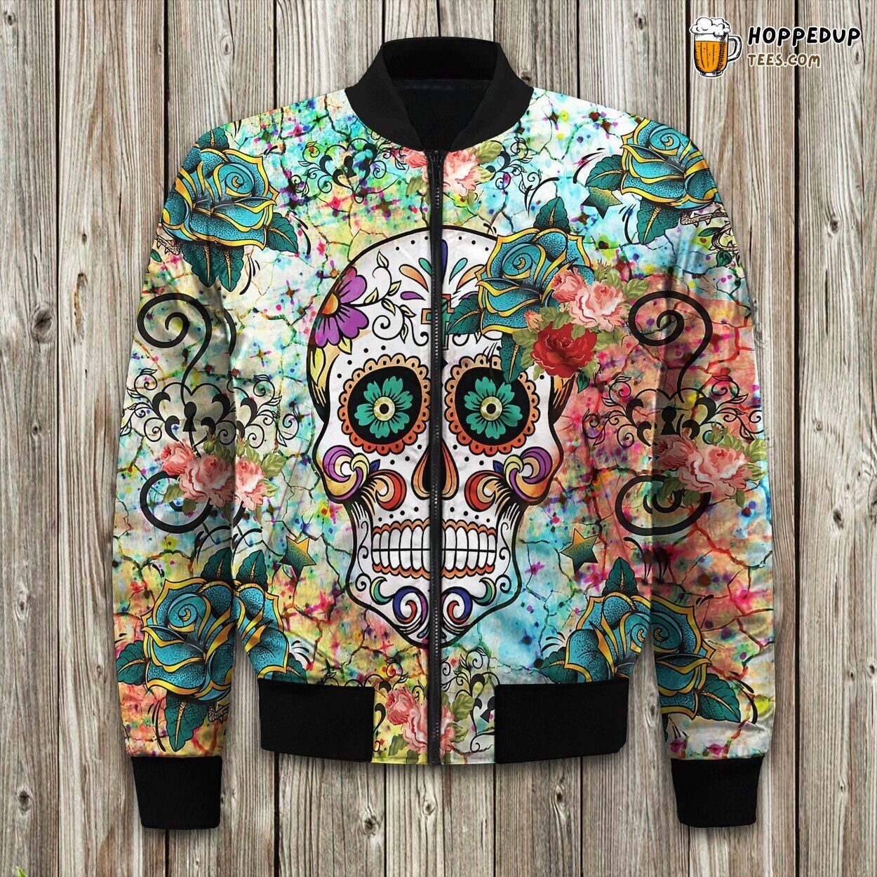 Sweet Sugar Spectrum Winter Bomber Jacket Luxuriously Padded Comfort Ensured