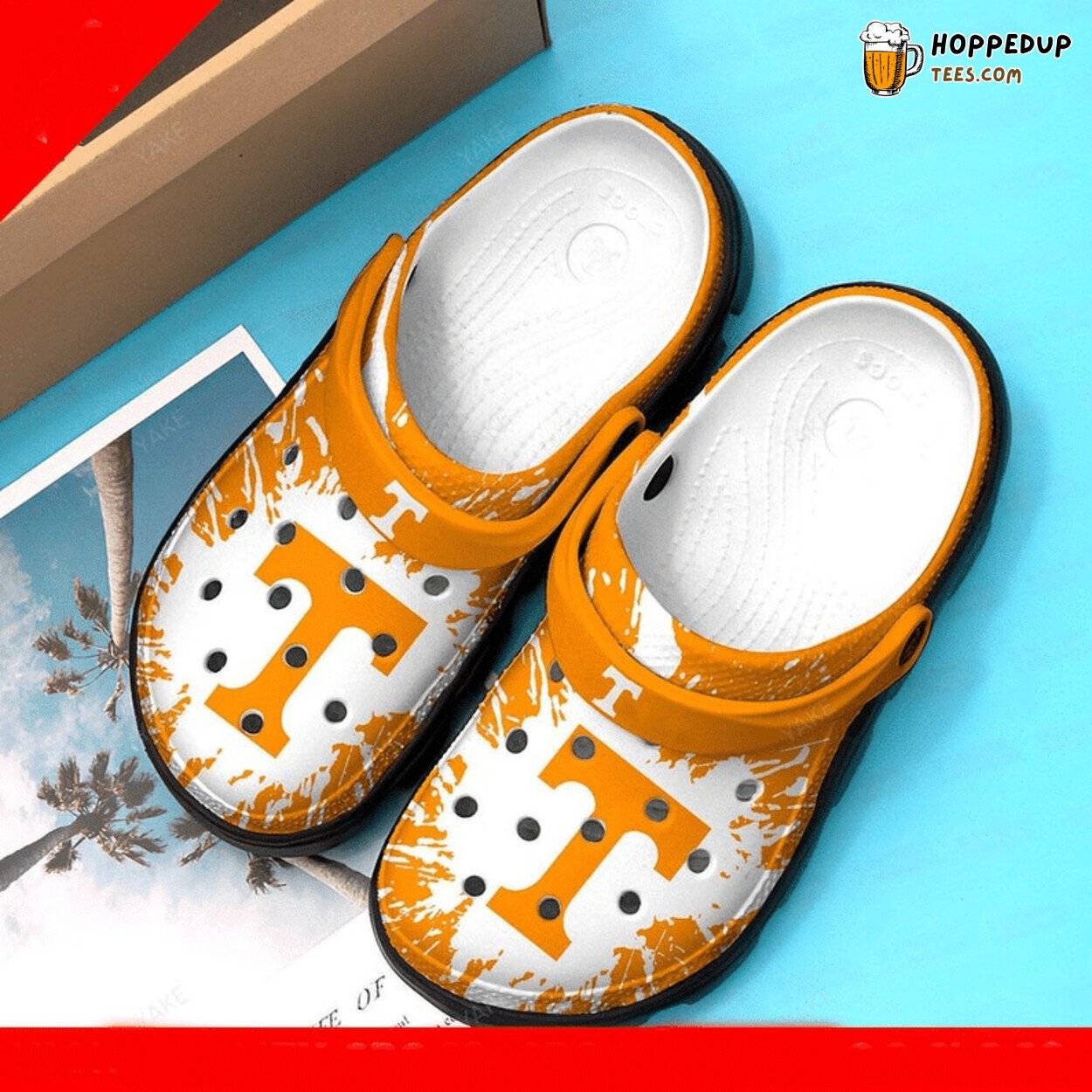 T Letter Themed Comfortable Unique Stylish Design Rubber Clog Shoes