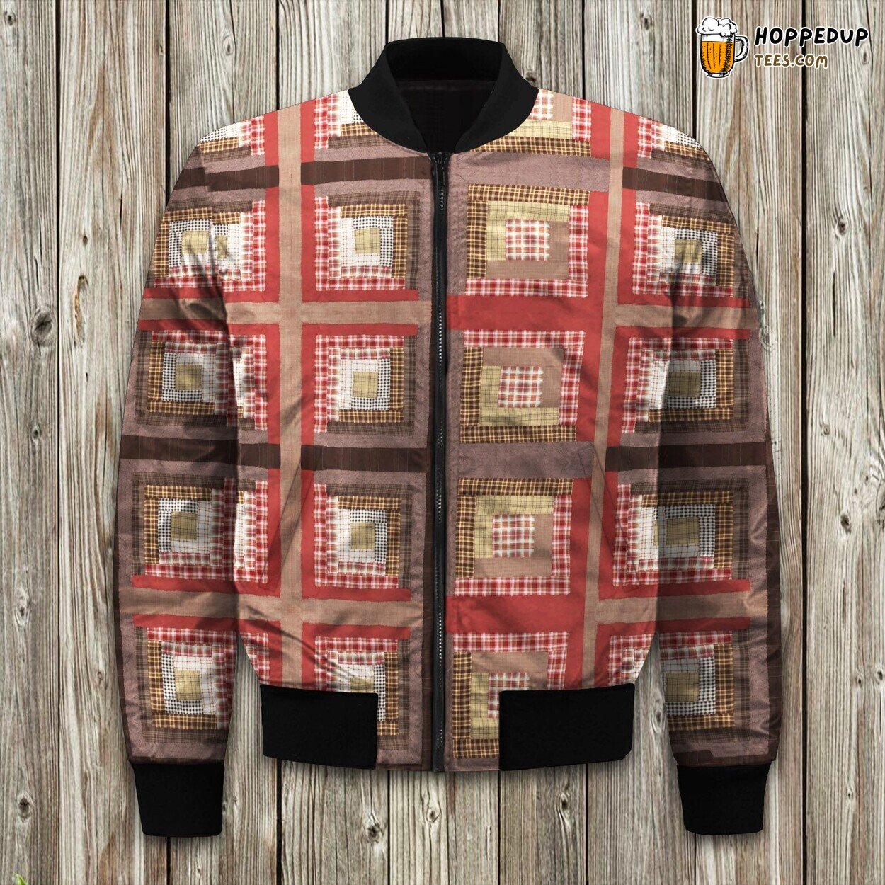 Tacoma Patchwork Bomber Jacket