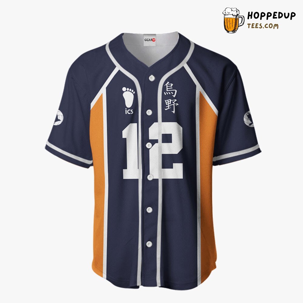 Tadashi Yamaguchi Baseball Jersey Costume Distinctive Unique Design Idea