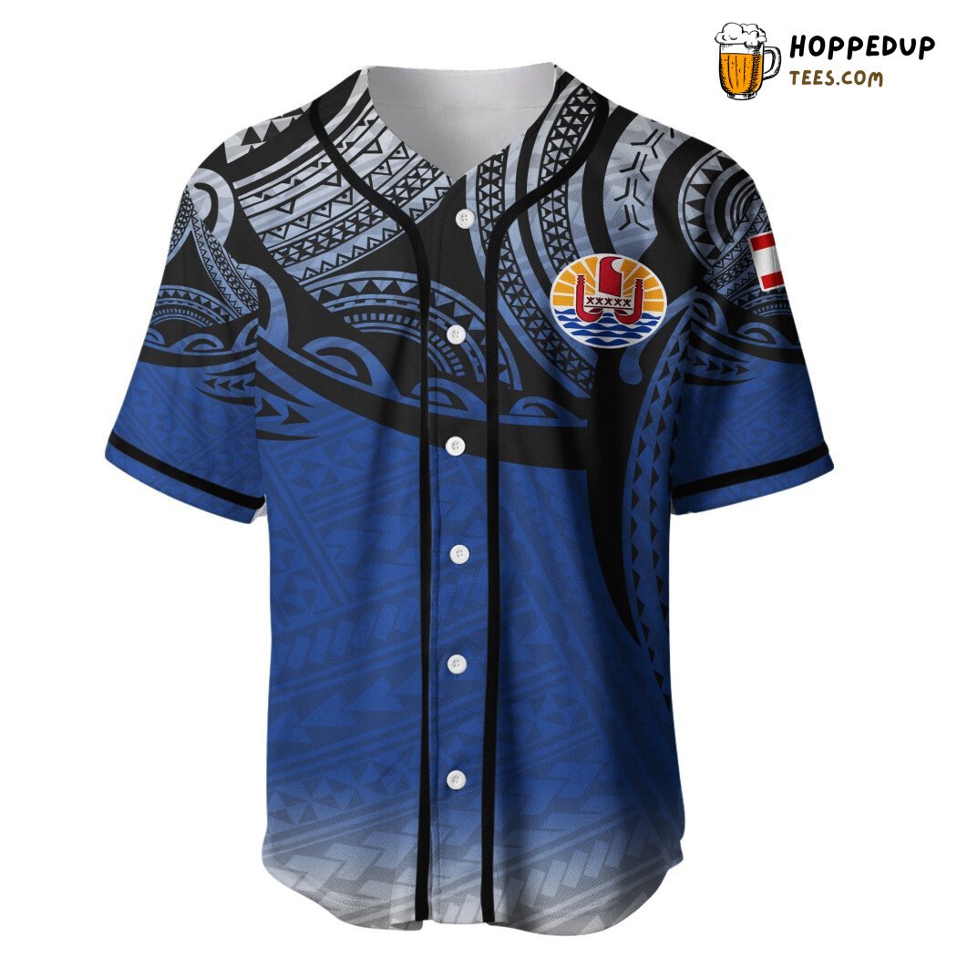 Tahitian Polynesian Tradition 3D Baseball Tee Jersey Shirt Print