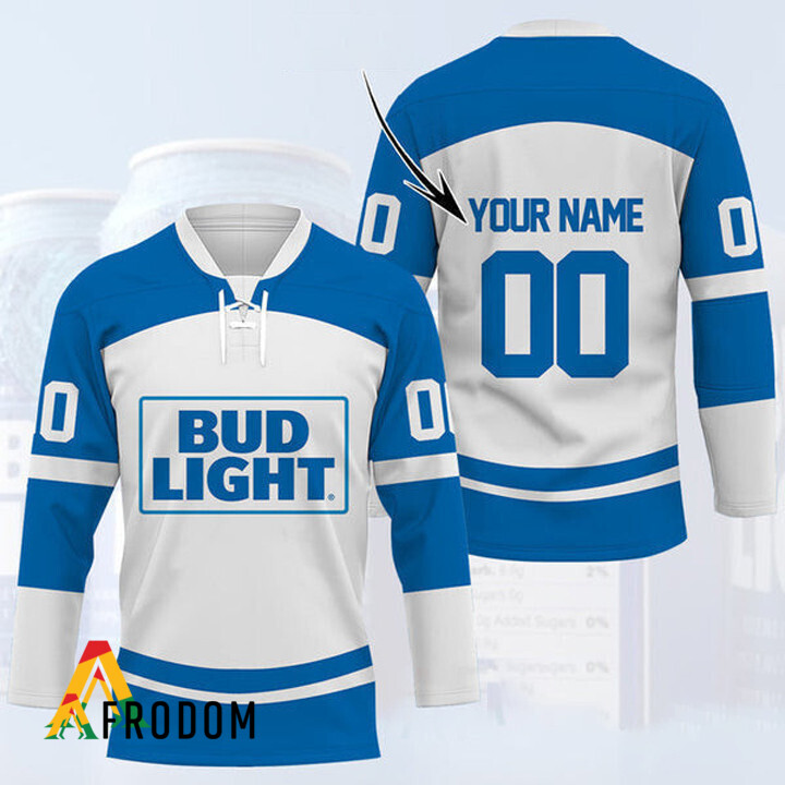 Tailored Bud Light Fan Hockey Jersey HU Series