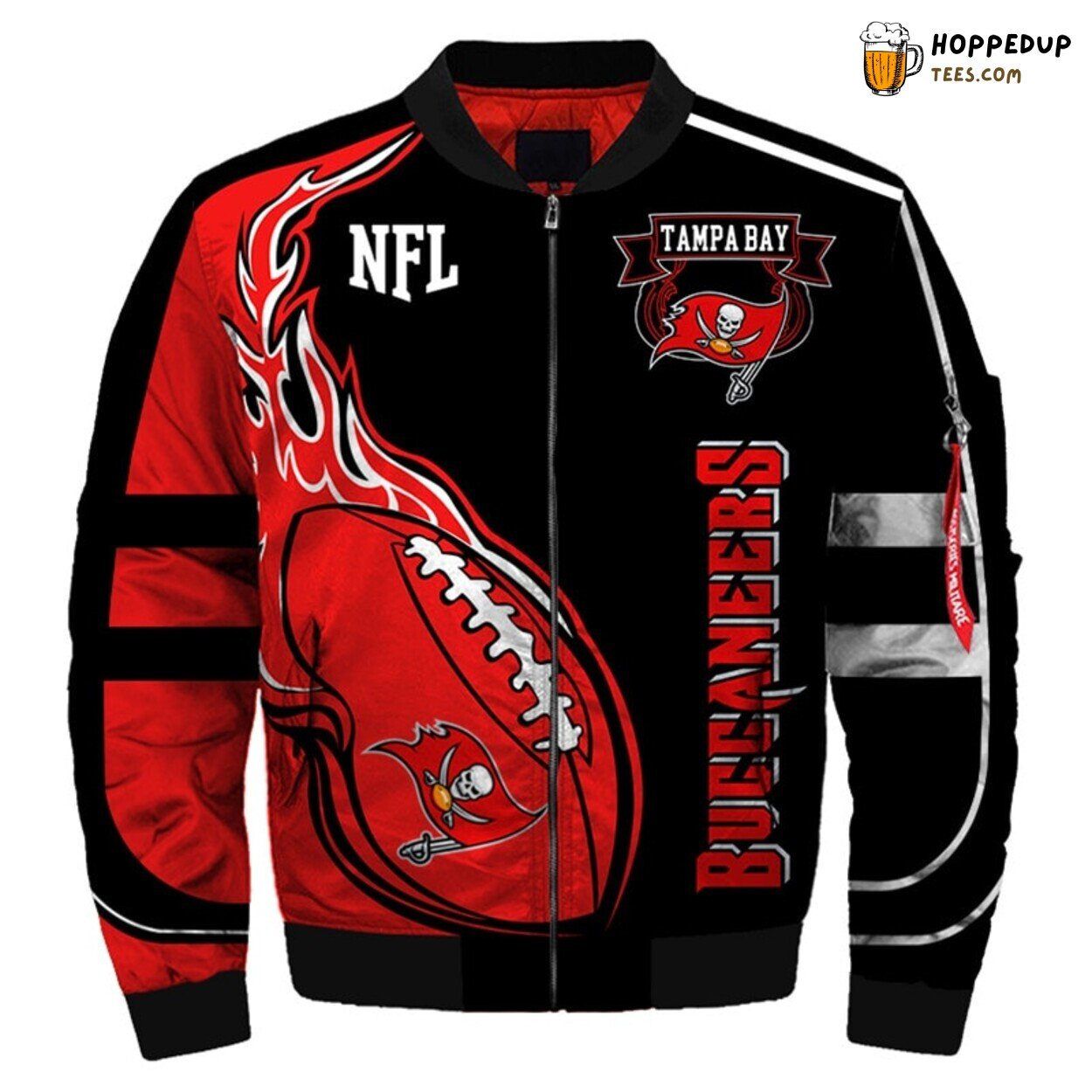 Tampa Bay Buccaneers Essential Winter Bomber Jacket Authentic Men Wear