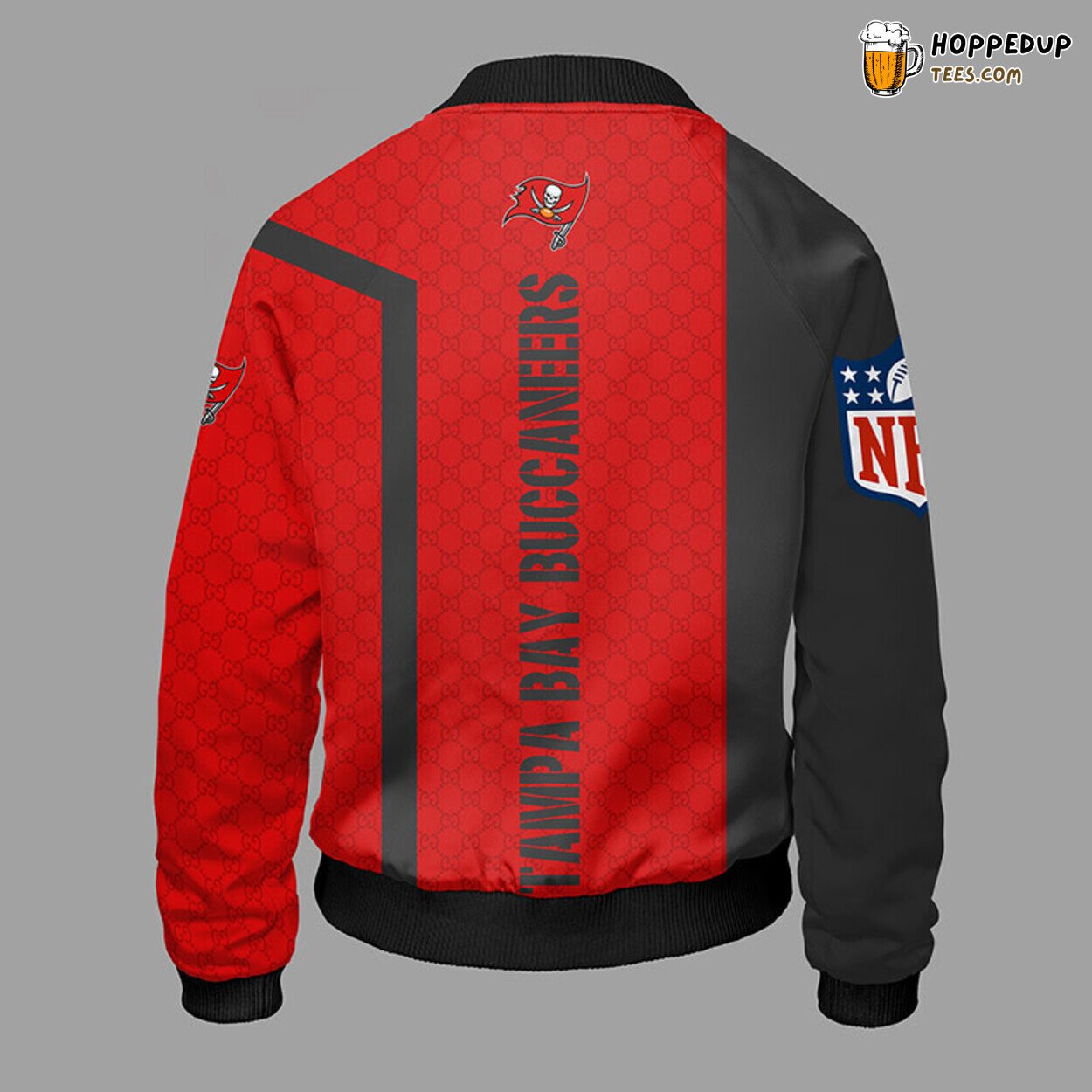 Tampa Bay Buccaneers NFL Distinct Red Bomber Jacket Style
