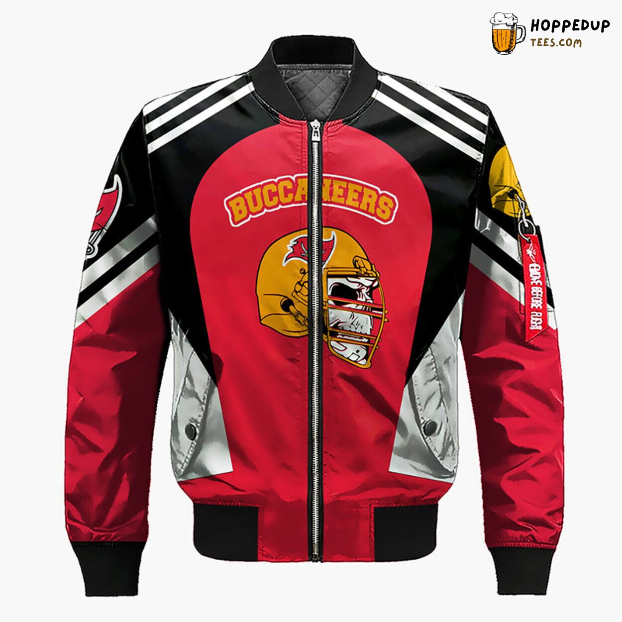 Tampa Bay Buccaneers NFL Skull Red Unique Bomber Jacket Style