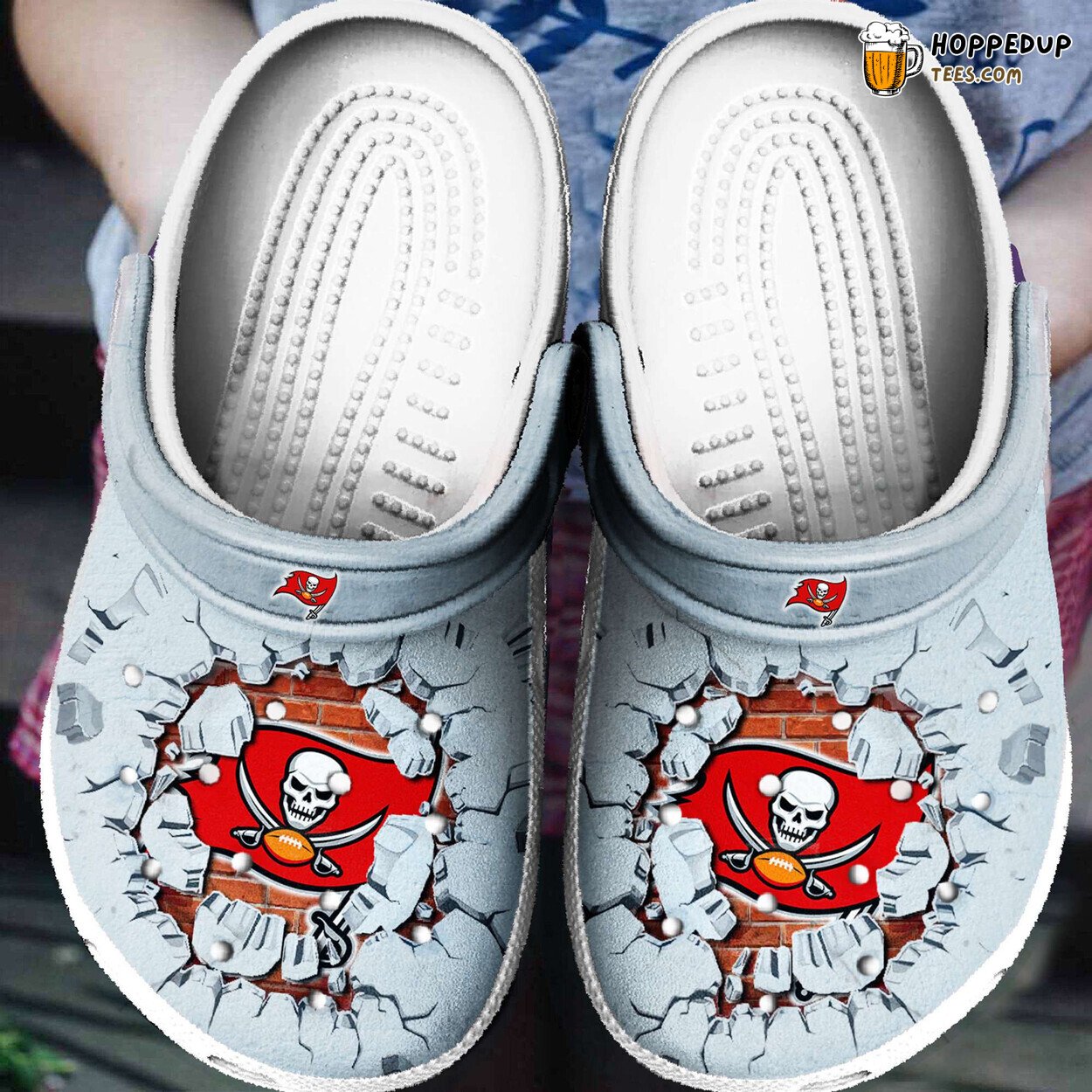 Tampa Bay Buccaneers Tide Theme Comfortable Unique Design Clogs