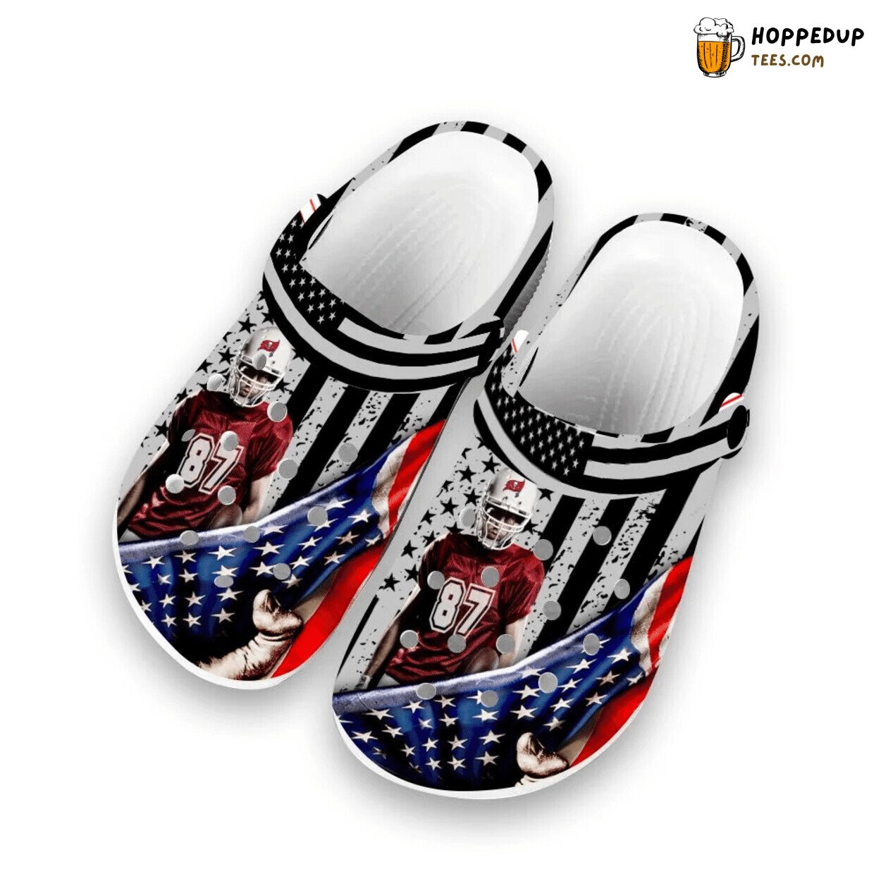 Tampa Bay Buccaneers Tide Theme Comfortable Unique Design Clogs