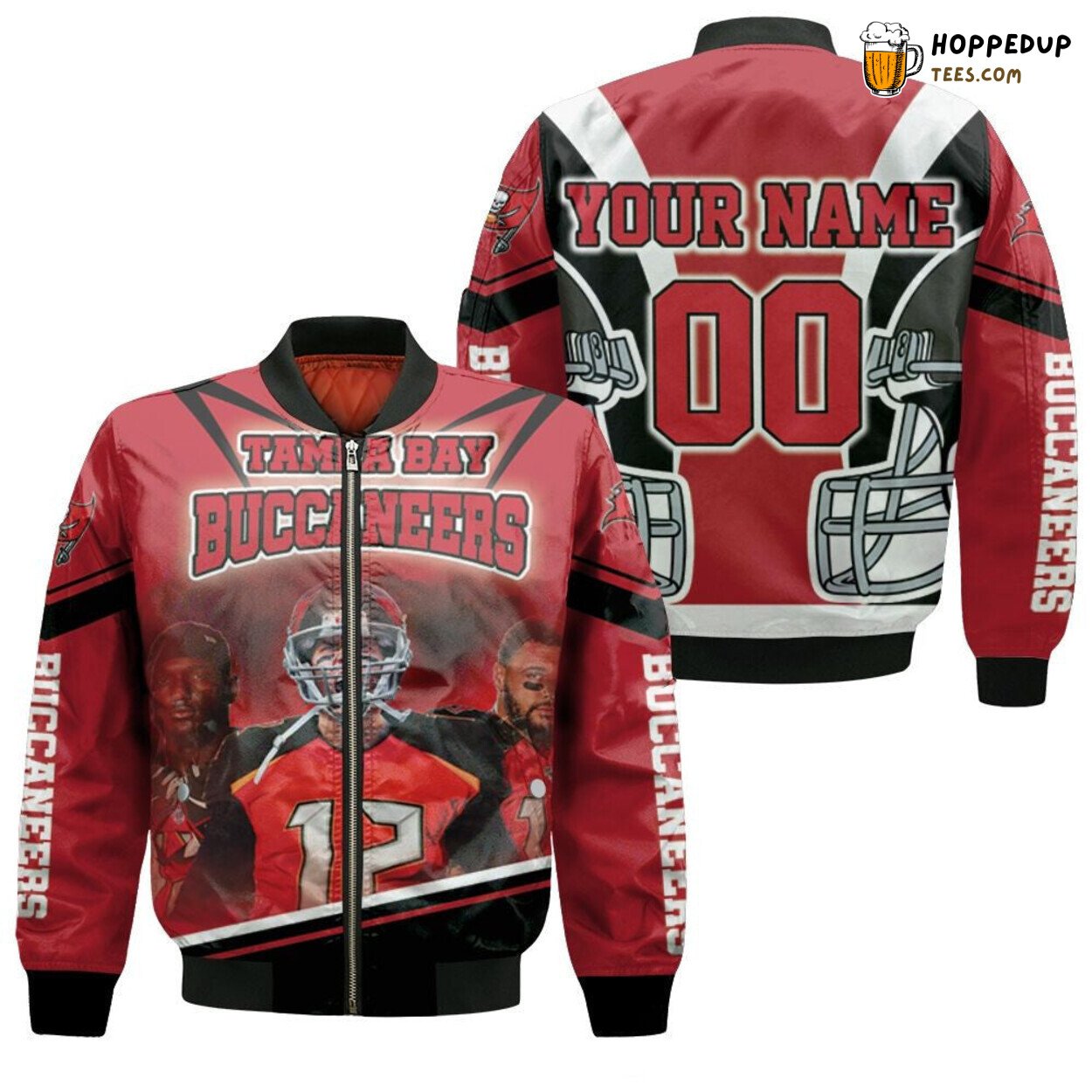 Tampa Bay Buccaneers Tom Brady Unique Edition Super Bowl 3D Bomber Jacket