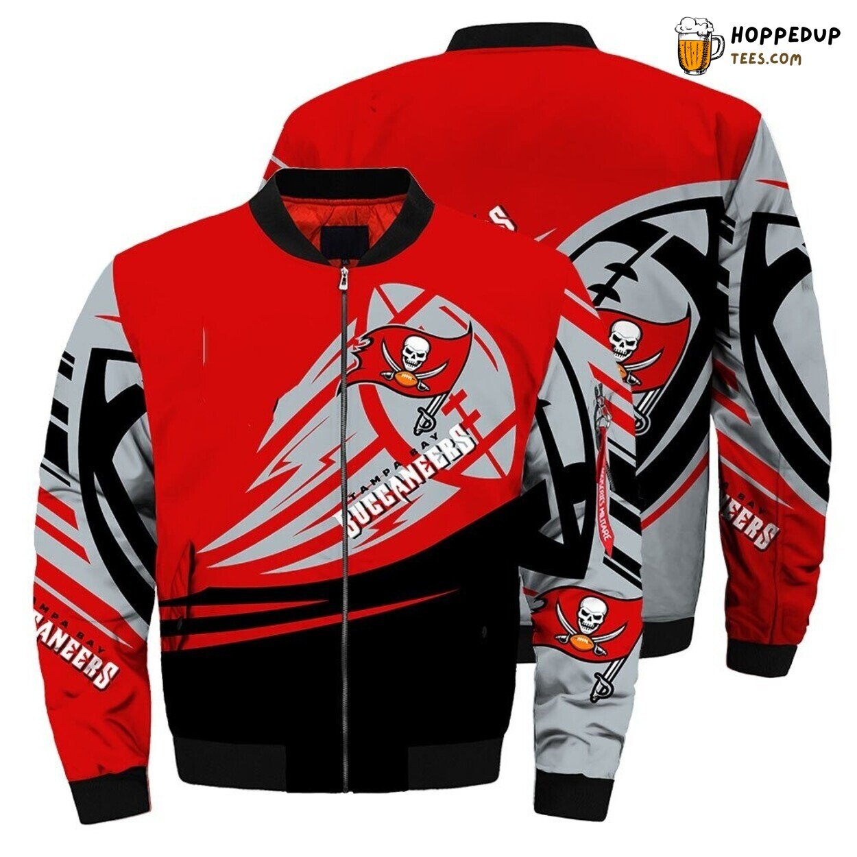 Tampa Bay Buccaneers Ultra Balls Graphic Bomber Jacket Elite Edition