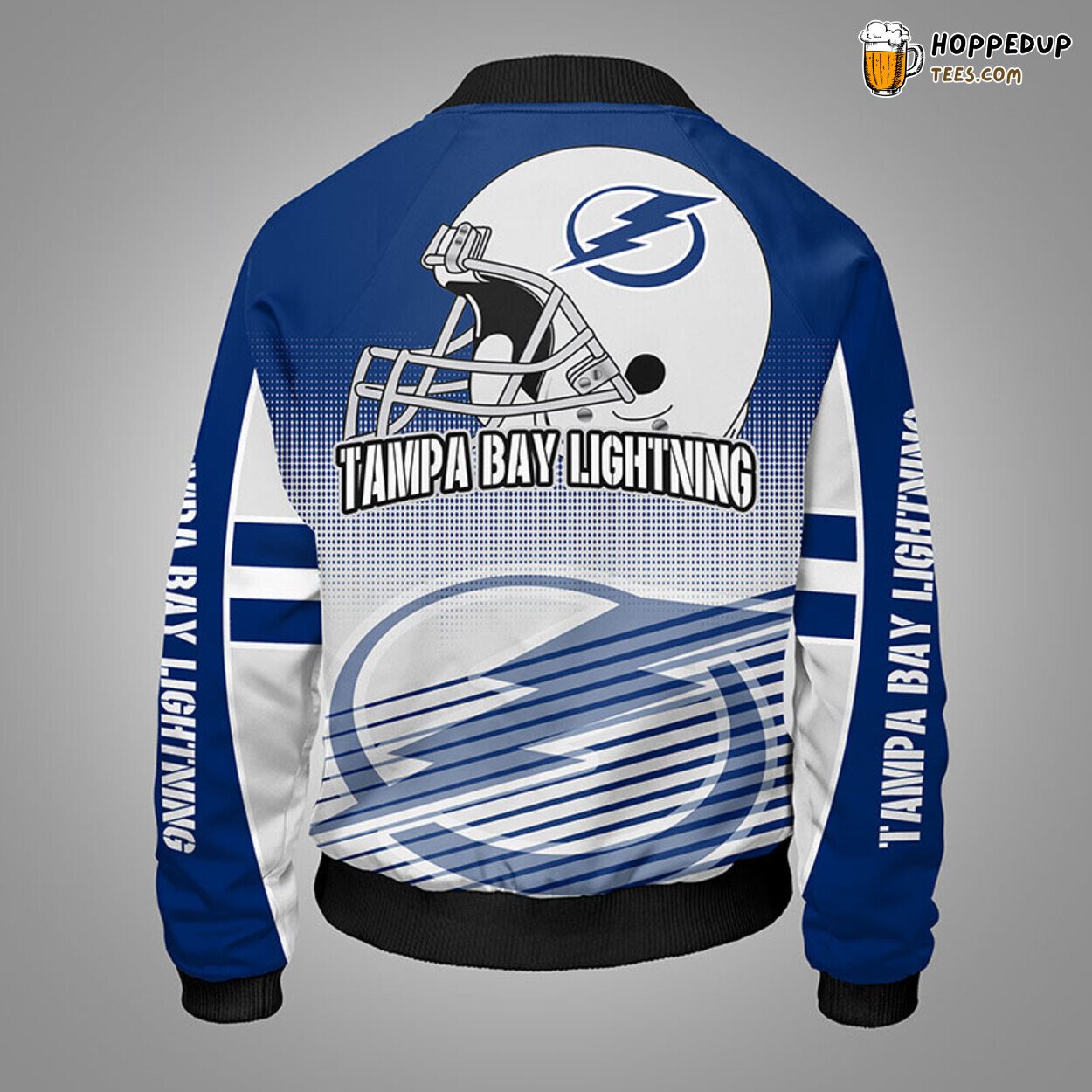 Tampa Bay Lightning NHL Exclusive Blue Bomber Jacket Stylish Unique Look