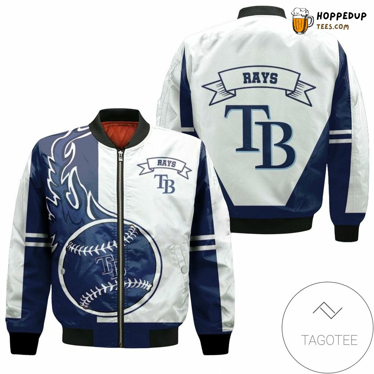 Tampa Bay Rays MLB Authentic Bomber Jacket Fanwear Collection