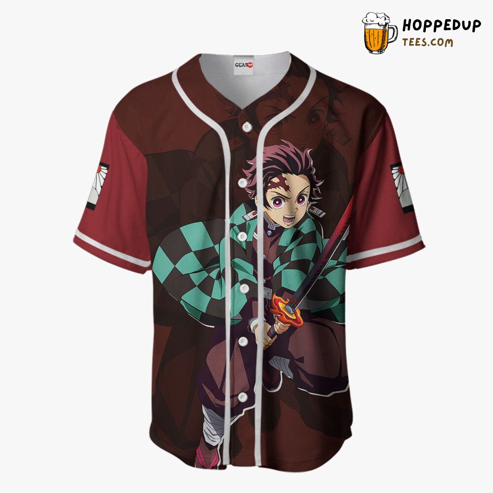 Tanjiro Unique Edition Distinctive Baseball Jersey Shirts Design Style