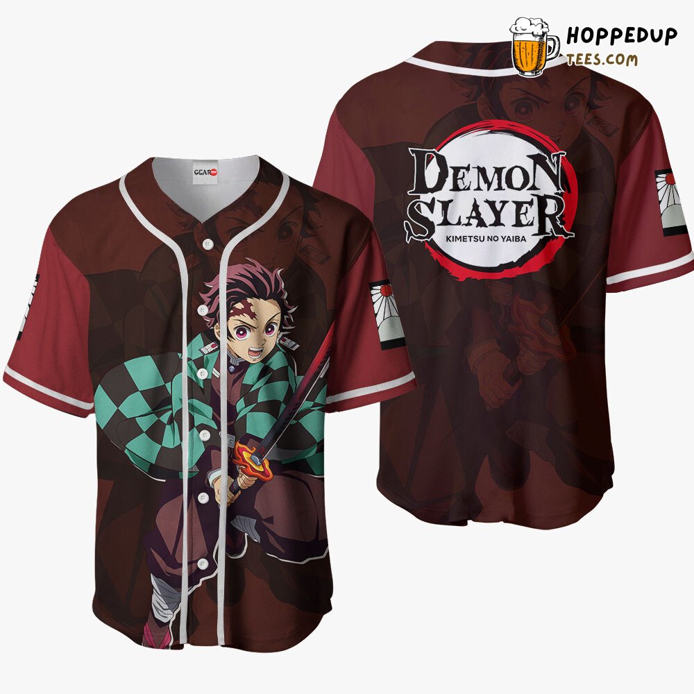 Tanjiro Unique Edition Distinctive Baseball Jersey Shirts Design Style Tanjiro Unique Edition Distinctive Baseball Jersey Shirts Design Style