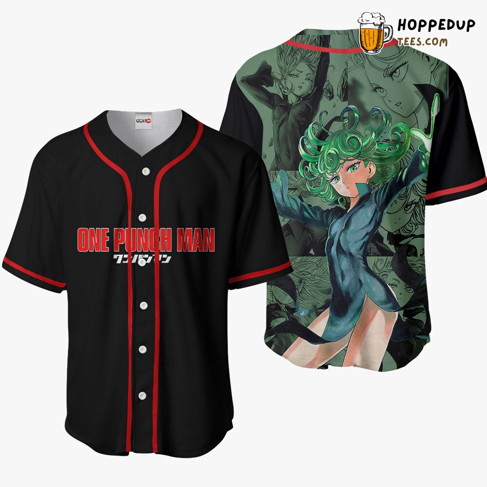 Tatsumaki Distinctive Anime Baseball Jersey Shirt Exclusive Unique Design