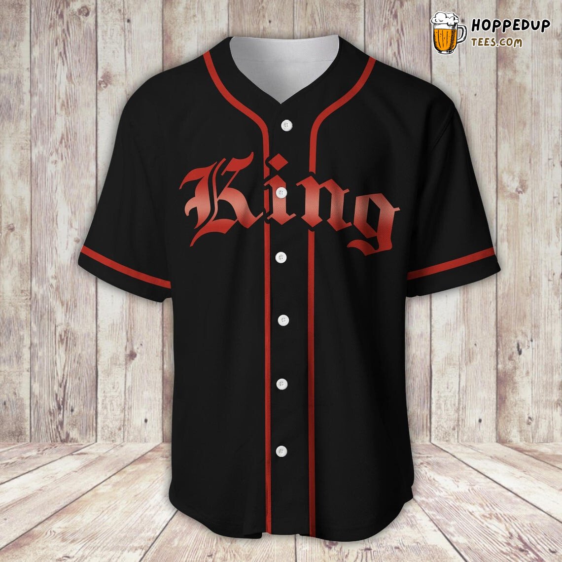 Tattoo King And Queen Skull Couple Baseball Tee Jersey Shirts