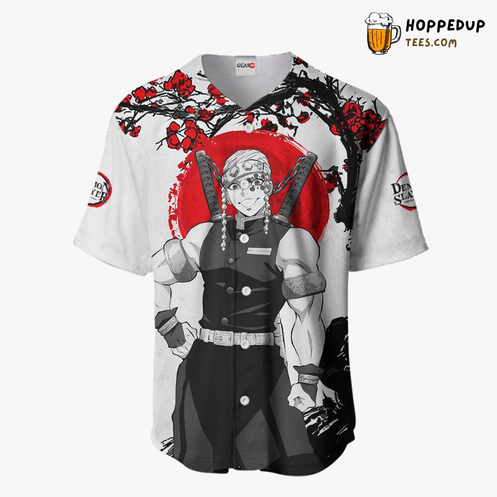 Tengen Uzui Japan Design Unique Distinctive Baseball Jersey Edition Style