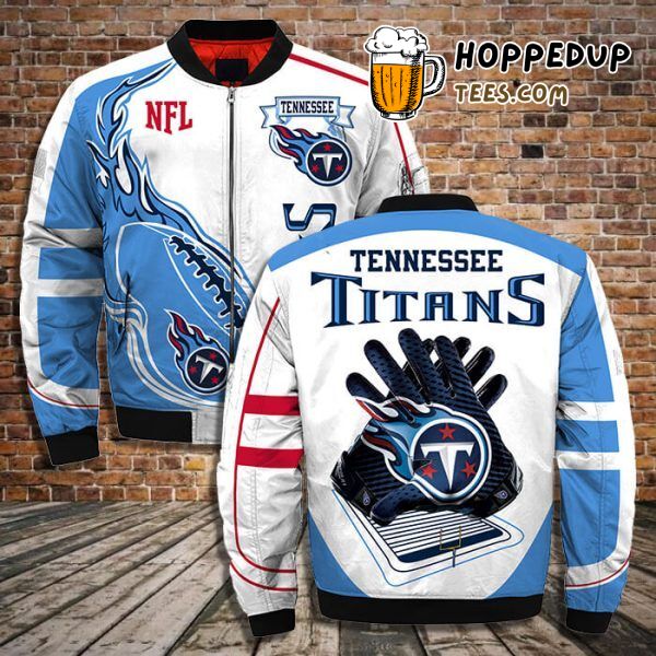 Tennessee Titans 3D Printful Bomber Jacket Second Edition Unique Design Look