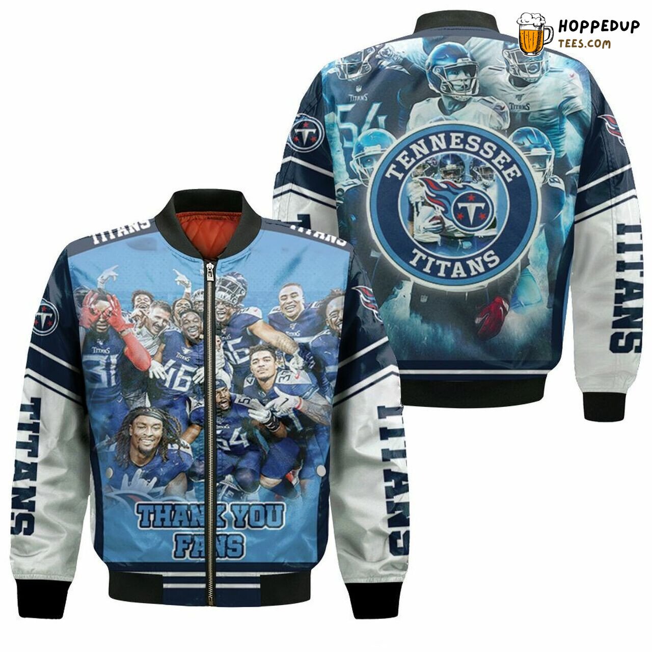 Tennessee Titans NFL Legends Commemorative Bomber Jacket Tribute