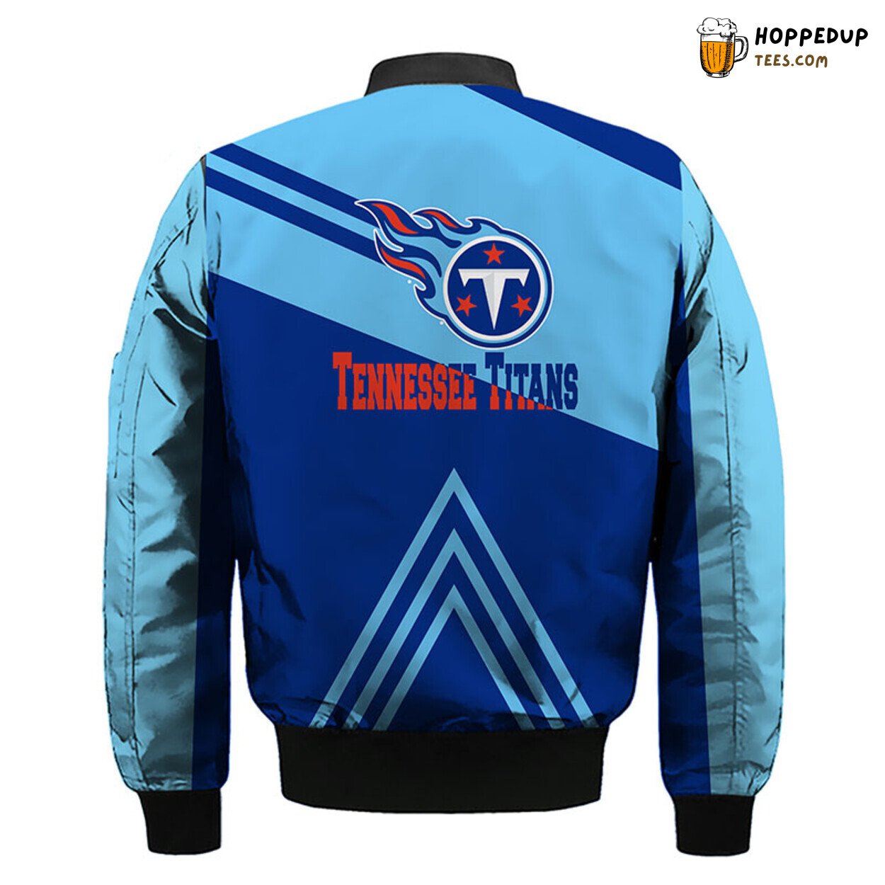 Tennessee Titans NFL Unique Blue White Bomber Jacket Design