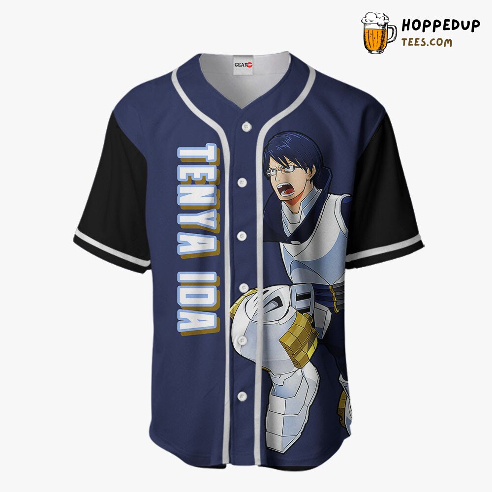 Tenya Ida Unique Distinctive Style Anime Baseball Jersey Design Collection