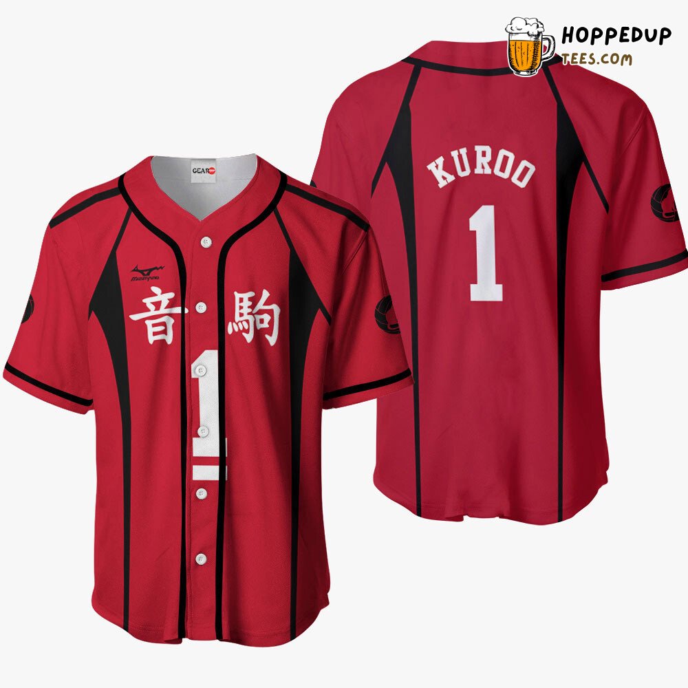 Tetsurou Kuroo Distinctive Edition Baseball Jersey Costume Unique Style Tetsurou Kuroo Distinctive Edition Baseball Jersey Costume Unique Style