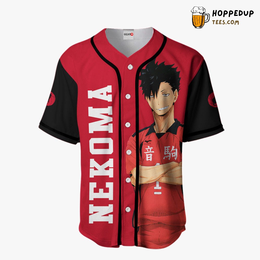 Tetsurou Kuroo Unique Anime Design Collection Baseball Jersey Distinctive