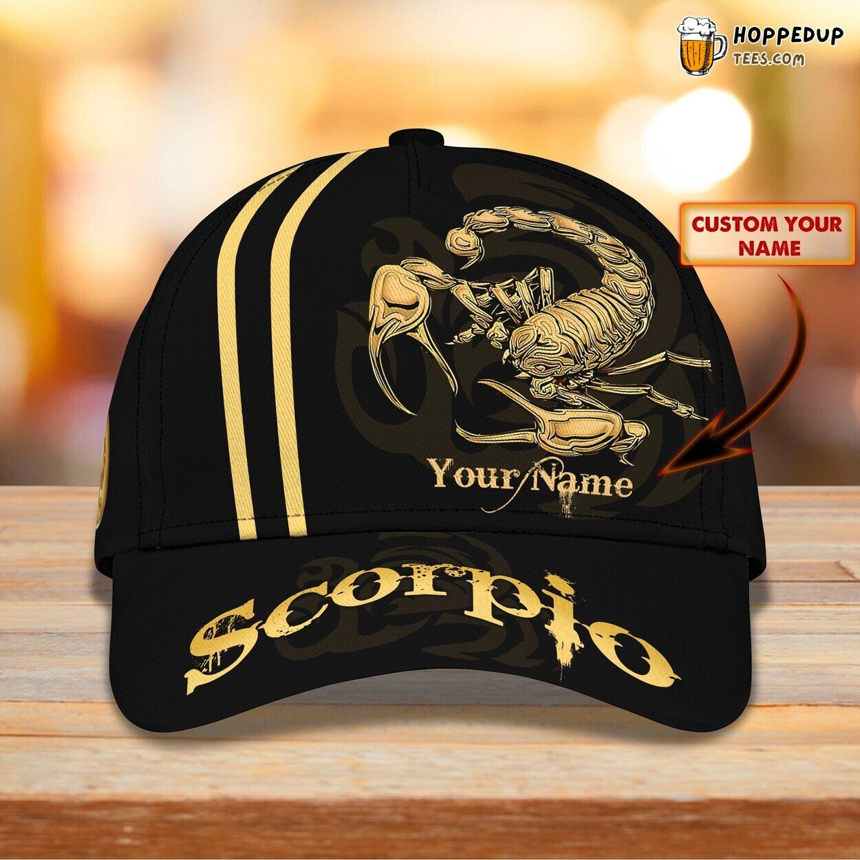 Texas Bull Riding 3D Classic Cap Personalized Name Premium Elegant Style