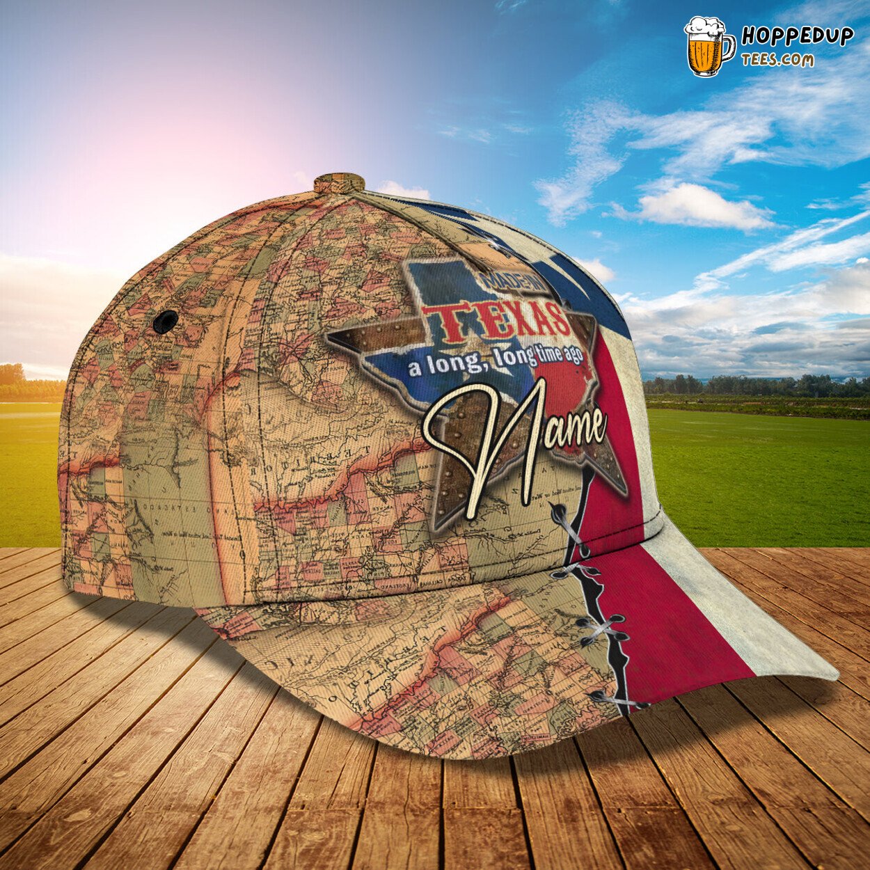Texas Deserts Majesty 3D Classic Cap Personalized Unique Design Edition