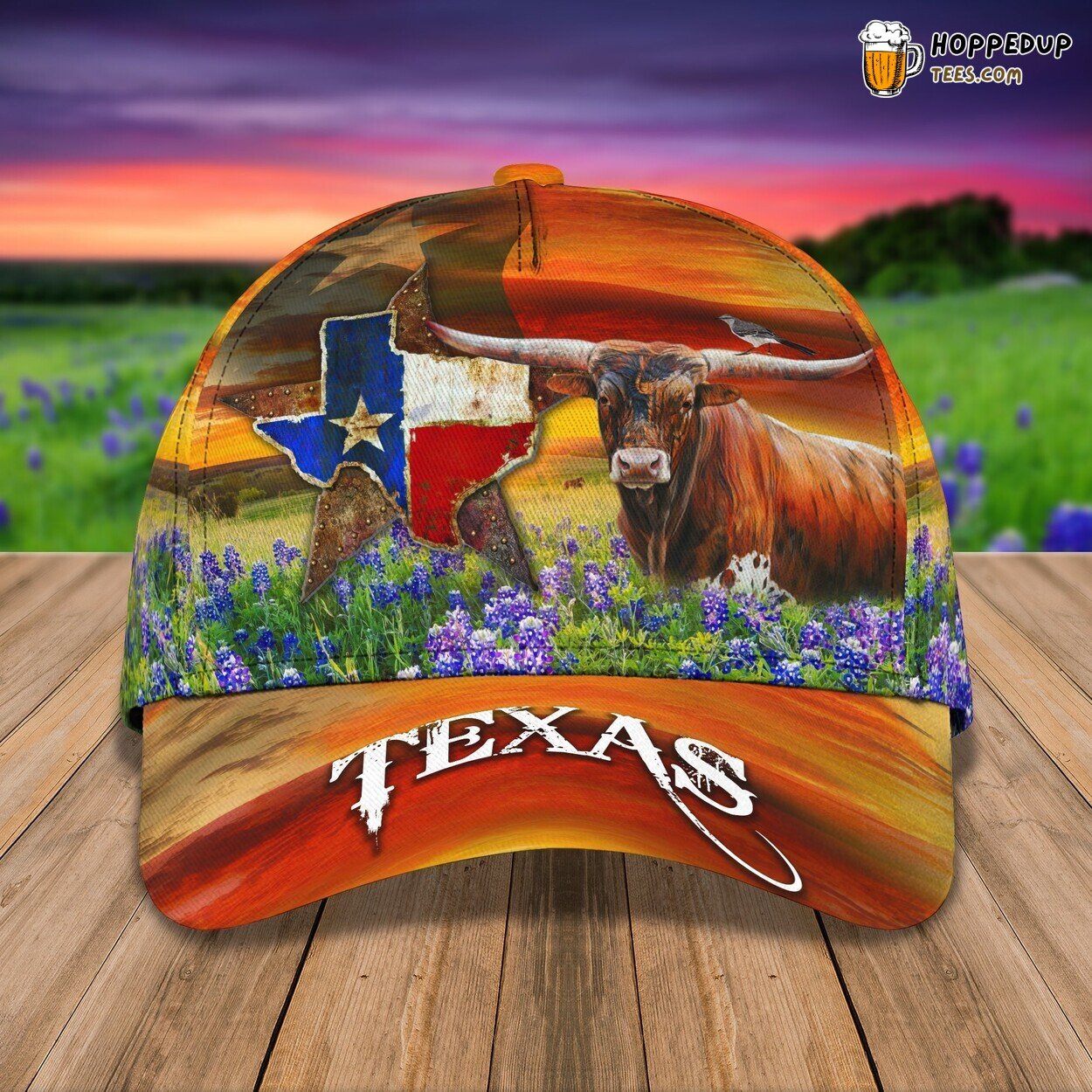 Texas Design Classic 3D Cap Unique Premium Edition Authentic Series
