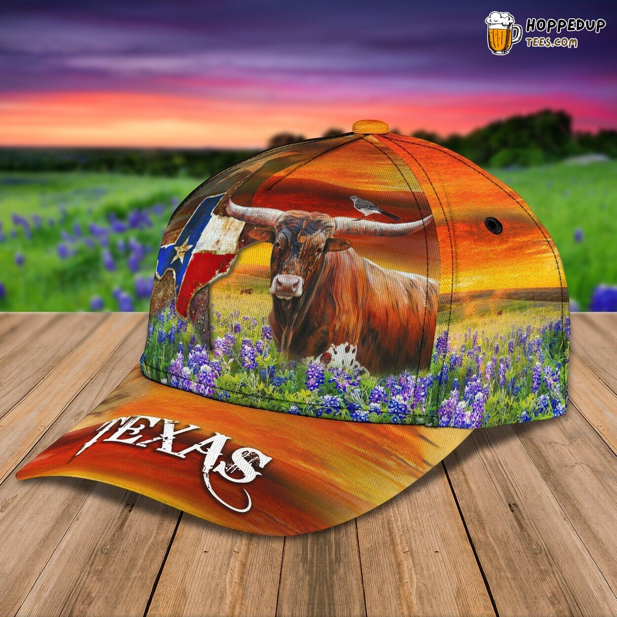 Texas Design Classic 3D Cap Unique Premium Edition Authentic Series