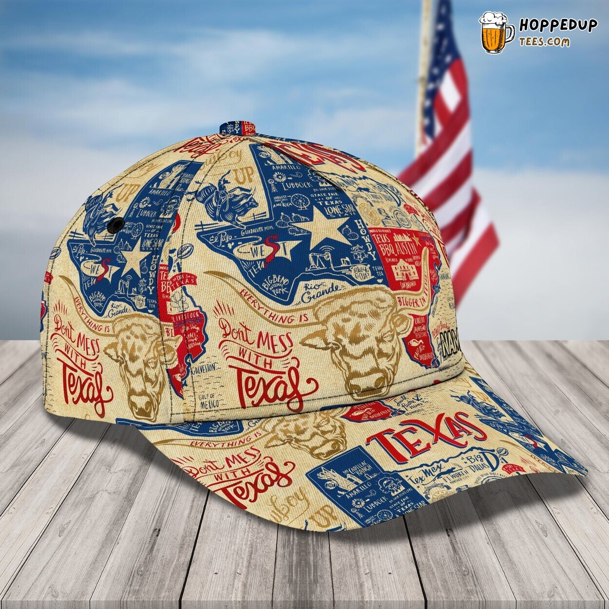 Texas Heartland Spirit 3D Classic Cap Personalized Unique Design