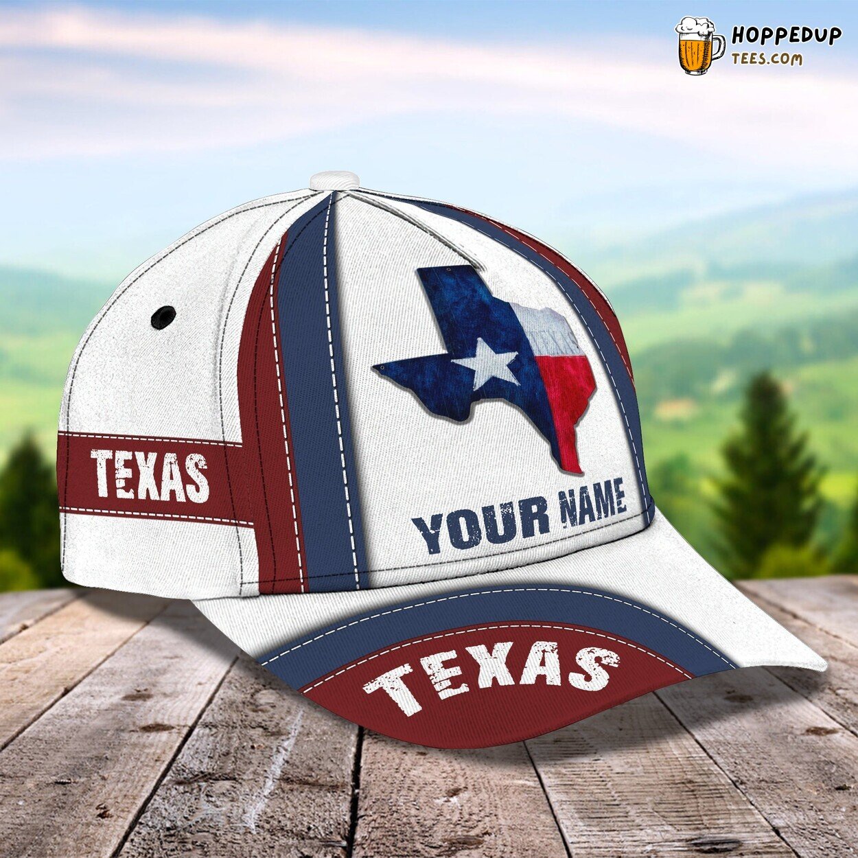 Texas Landscape Beauty 3D Classic Cap Personalized Unique Edition