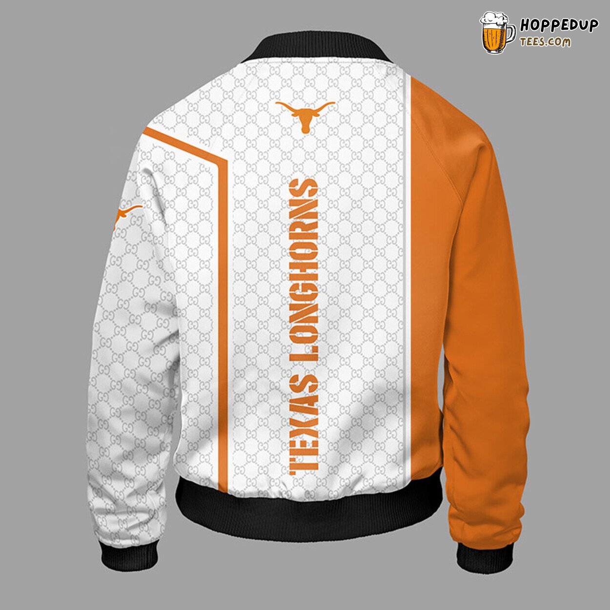 Texas Longhorns NCAA Orange Premium Unisex Bomber Jacket Design