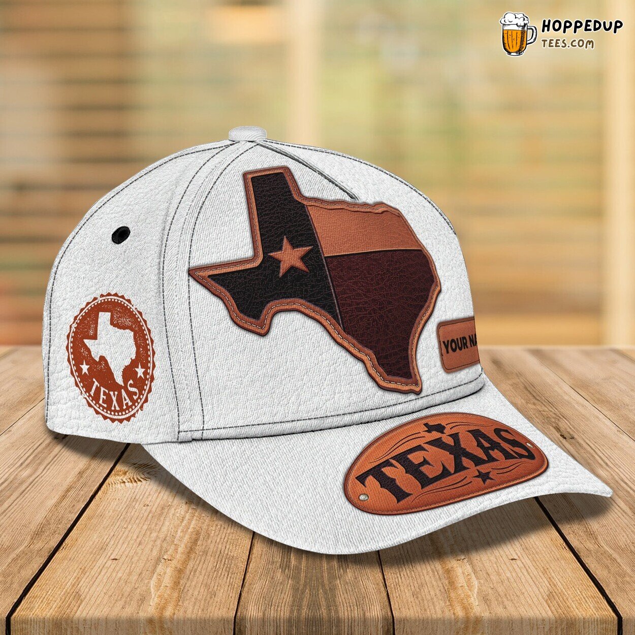 Texas Mountains Height 3D Classic Cap Personalized Unique Design