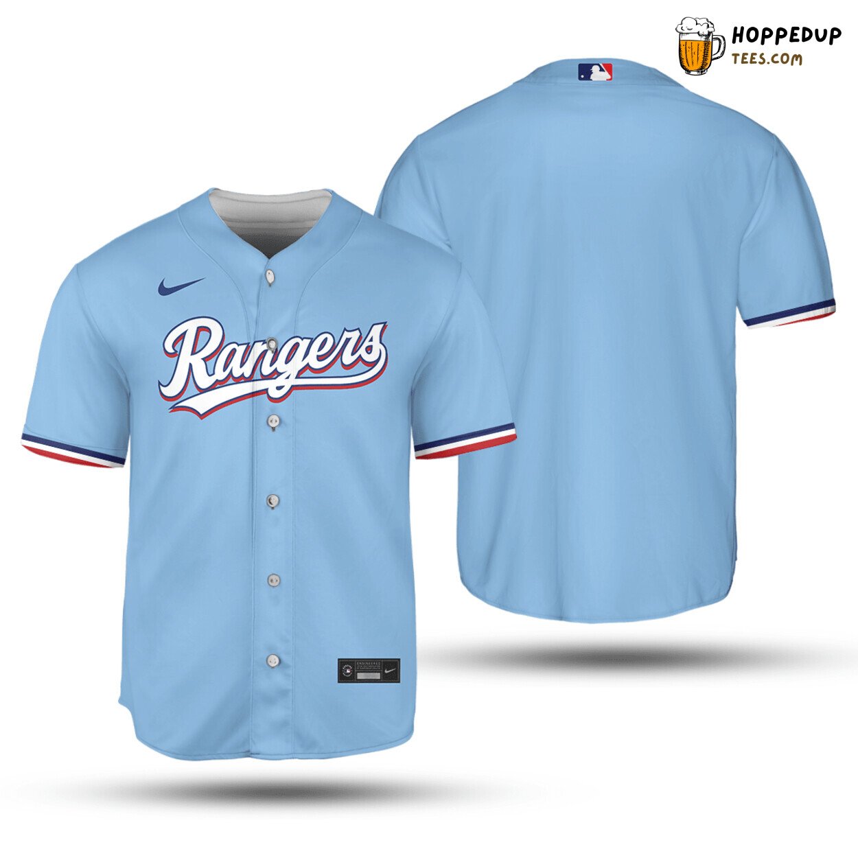 Texas Rangers MLB Classic Unisex Baseball Jersey Traditional Look