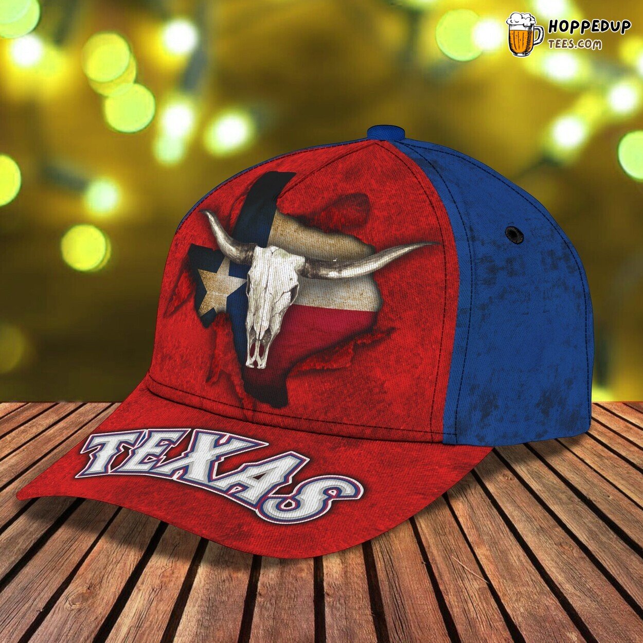 Texas Spirit Captured in 3D Classic Cap Personalized Name Edition