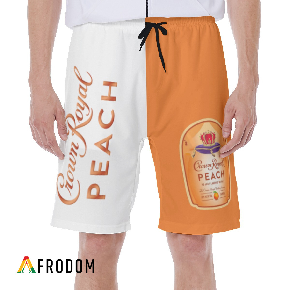 The Best Summer Shorts Crown Royal Peach Hawaiian Shorts HU