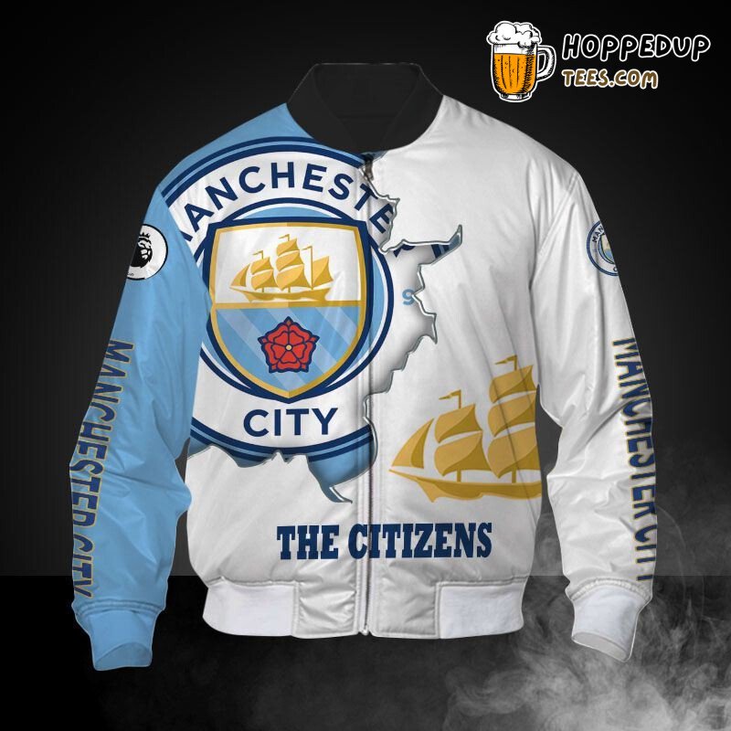 The Citizens Manchester City Inspired Bomber Jacket Edition