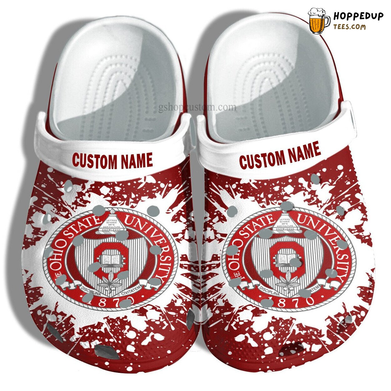 The Ohio State University Graduation Gift Custom Croc Shoes