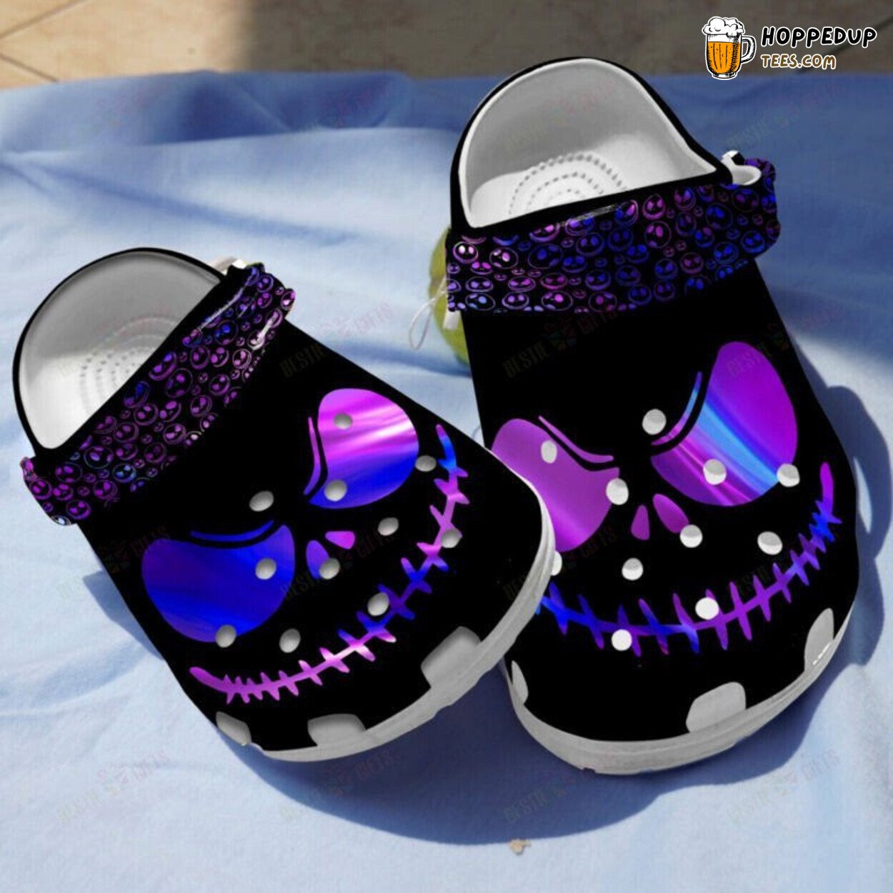 The Pumpkin King Themed Children’s Gift Clogs Shoes Unique