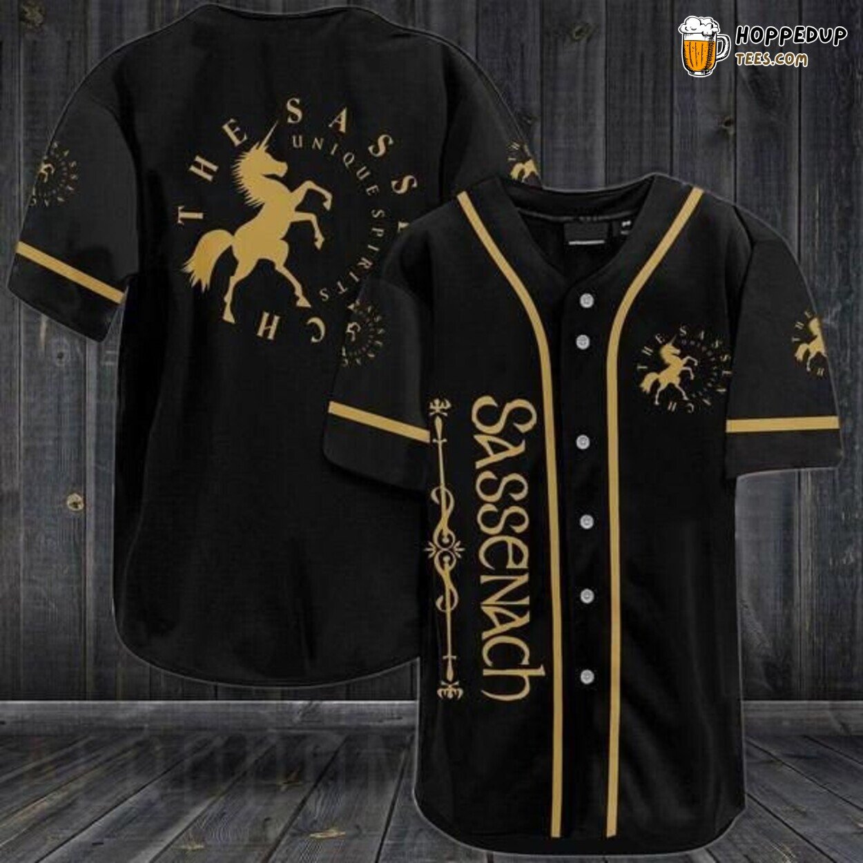 The Sassenach Whisky Vintage Collector Baseball Jersey Spirit Fans