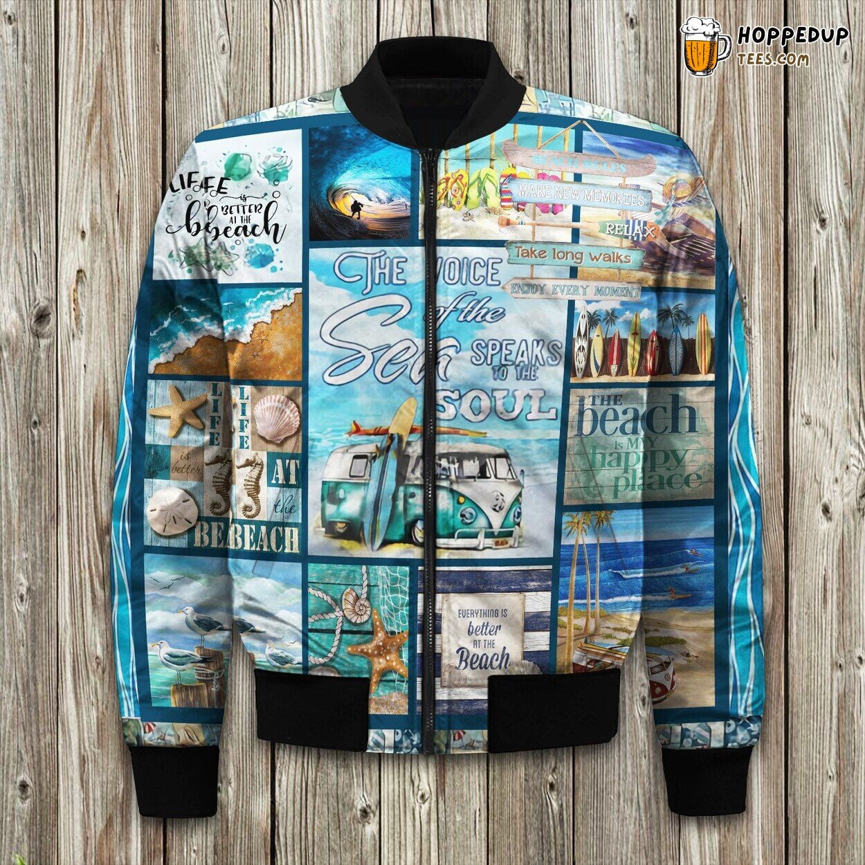 The Voice Of The Sea Bomber Jacket