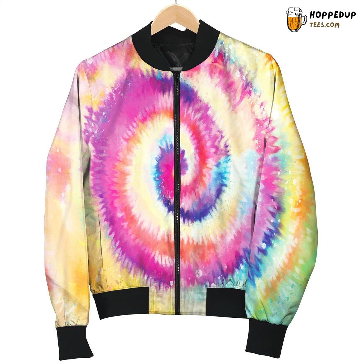 Tie Dye Universe Bomber Jacket