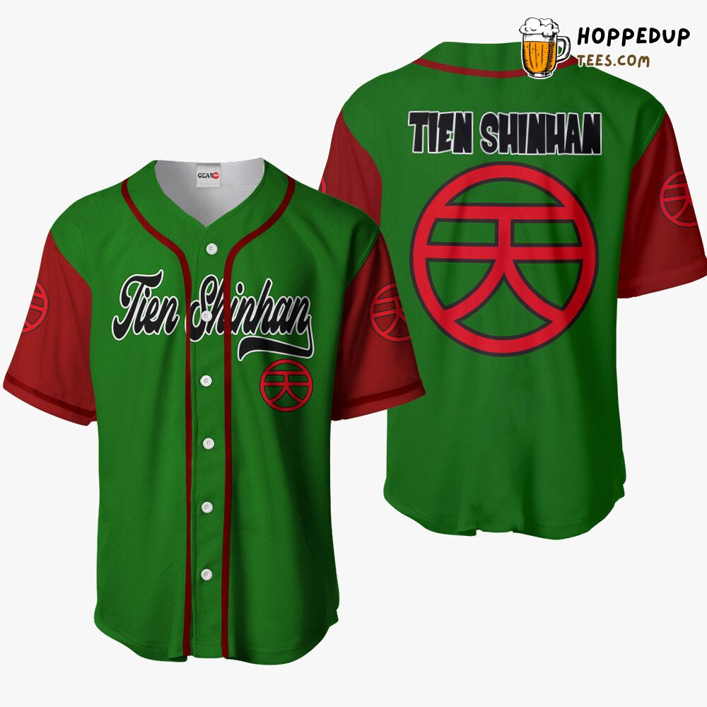Tien Shinhan Emblem Baseball Jersey Collection Unique Distinctive Design Style Tien Shinhan Emblem Baseball Jersey Collection Unique Distinctive Design Style