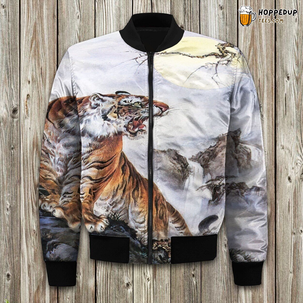Tiger Cute Tiger Bomber Jacket