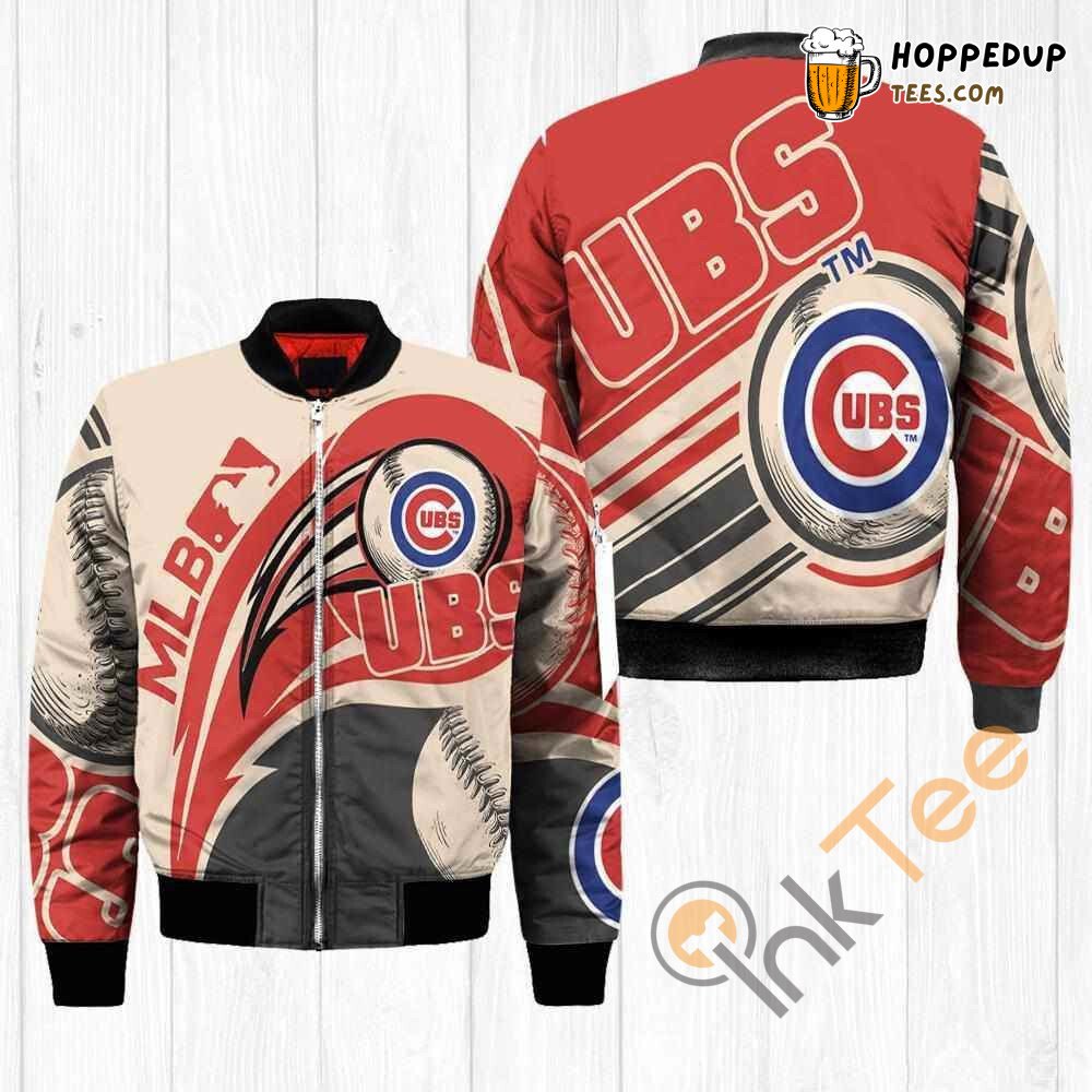 Time-Honored Chicago Cubs MLB Navy Red Bomber Jacket Edition