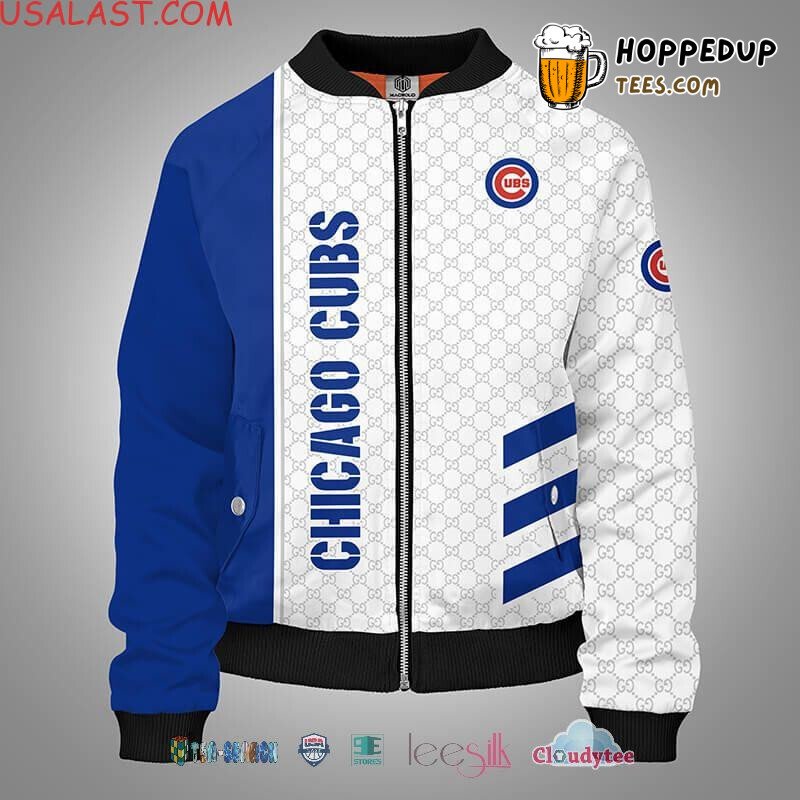 Timeless Fan Apparel Chicago Cubs MLB Essential Bomber Jacket