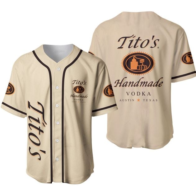Tito Handmade Baseball Jersey for Beer Lovers HU
