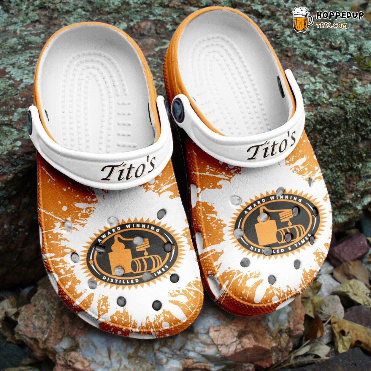 Titos Drinking Fan Themed Classic Water Rubber Clog Shoes Comfy Wear