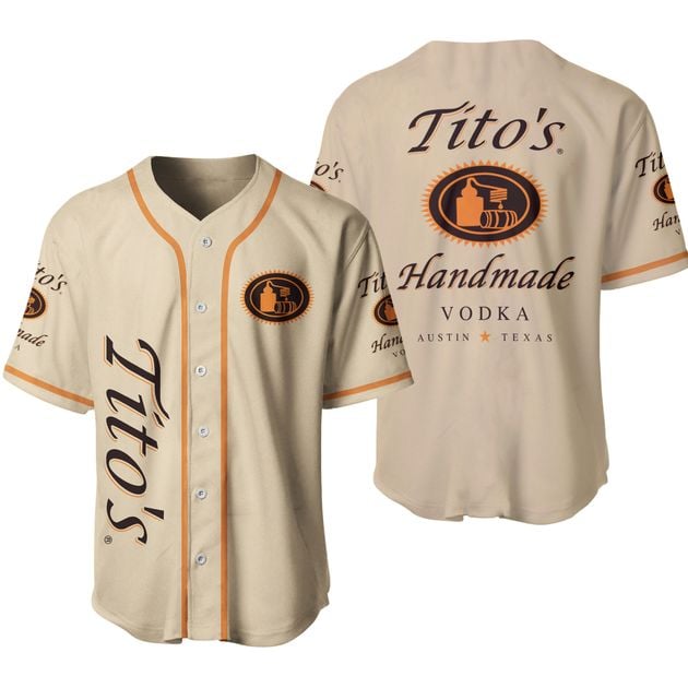 Titos Vodka Baseball Jersey Gift for Beer Lovers HU